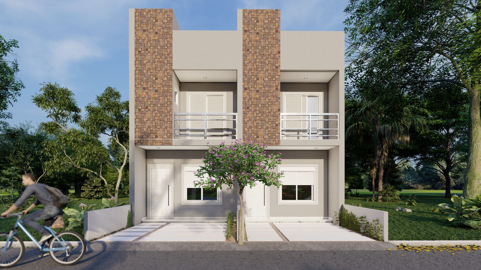 Casa modelo — Rua Paraná